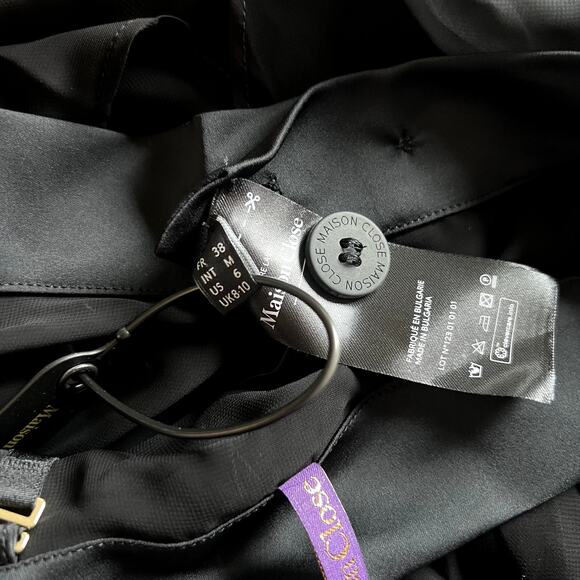 Maison Close Long Muslin Wrap Skirt Sheer Sz US 6 - Picture 6 of 11